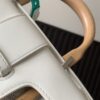 Goyard Structure Saigon PM bag canvas / calfskin white SHW
