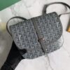 Goyard Grey Goyardine Canvas And Chevroches Calfskin ...