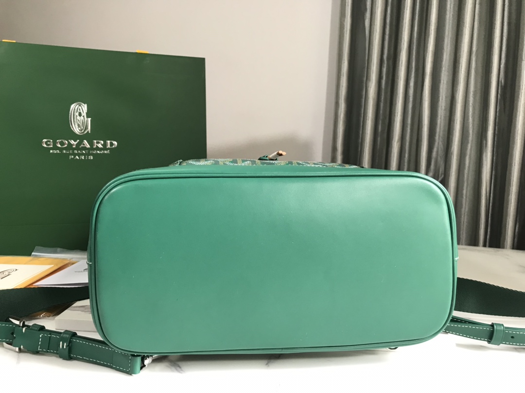 Goyard Alpin Backpack Goyardine Green -
