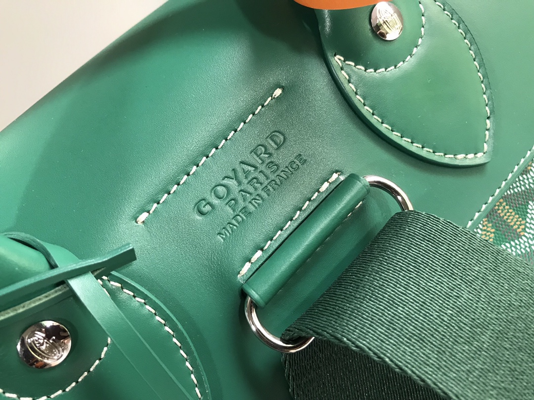 Goyard Alpin Backpack Goyardine Green -