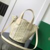 Goyard Goyardine Belharra PM Sand Tote Palladium