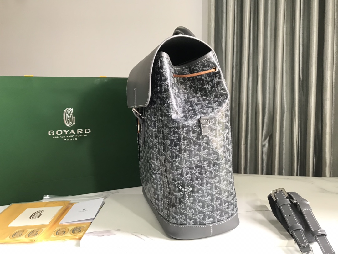 Goyard Goyardine Alpin Backpack - Grey Backpacks