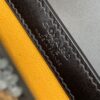 Goyard Black Goyardine Coated Canvas and Leather PM Saigon