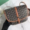 GOYARD Goyardine Belvedere II PM Messenger Bag Black Gold