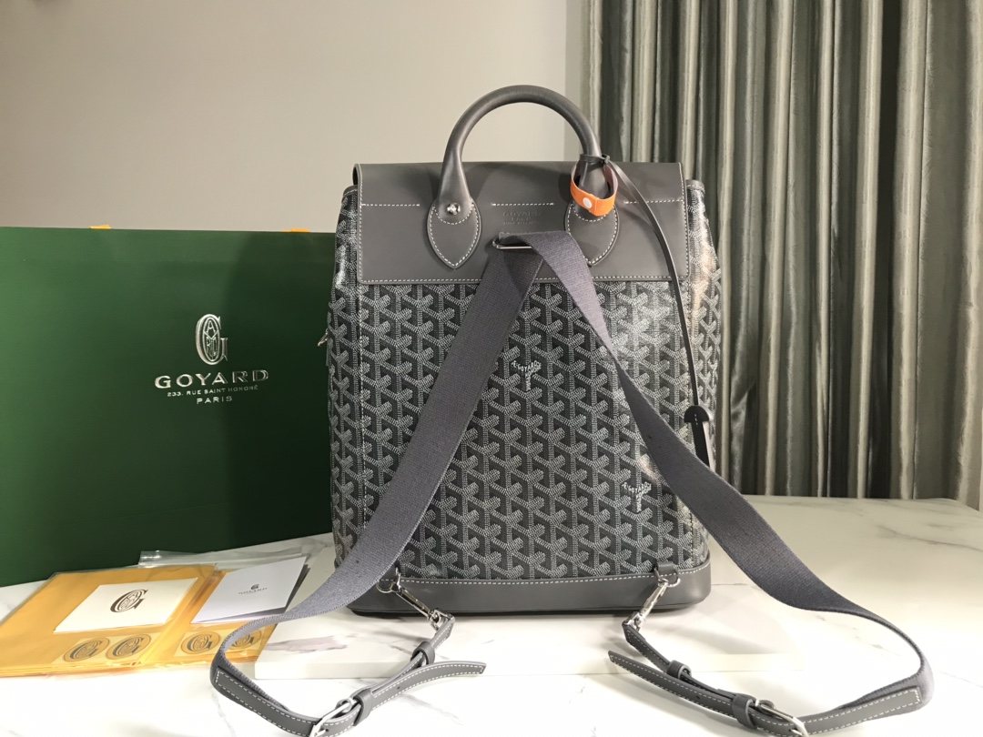 Goyard Goyardine Alpin Backpack - Grey Backpacks