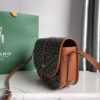 GOYARD Goyardine Belvedere II PM Messenger Bag Black Gold