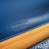 GOYARD Goyardine Monte Carlo Bois Clutch With Strap Sky Blue
