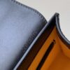 Goyard Black Goyardine Coated Canvas and Leather PM Saigon