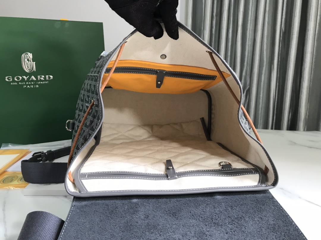 Goyard Goyardine Alpin Backpack - Grey Backpacks