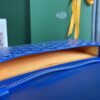GOYARD Goyardine Monte Carlo Bois Clutch With Strap Sky Blue