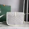 Goyard Belvedere PM Black Bag Women's Crossbody Bag white