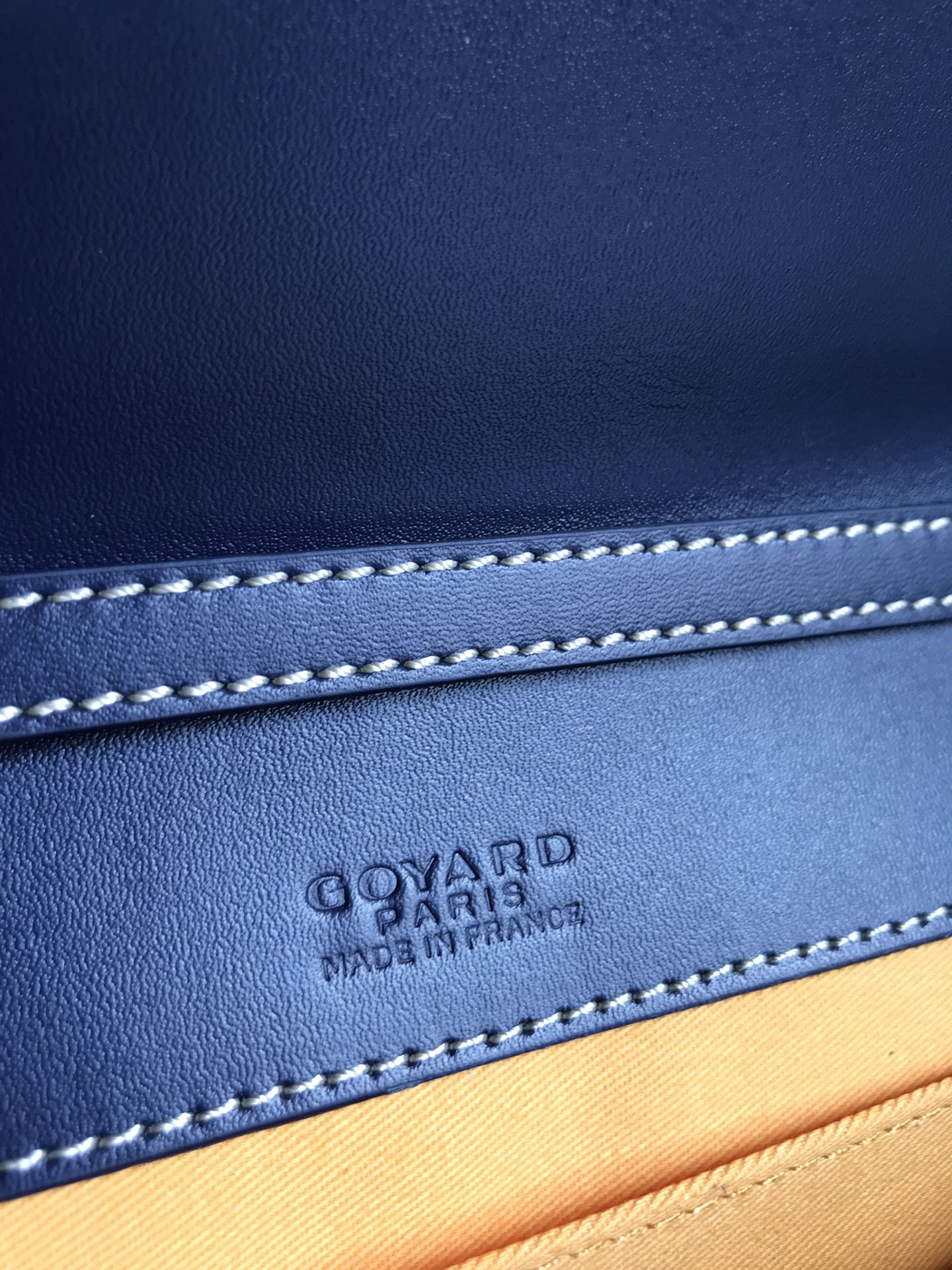 GOYARD Goyardine Monte Carlo Bois Clutch With Strap Black