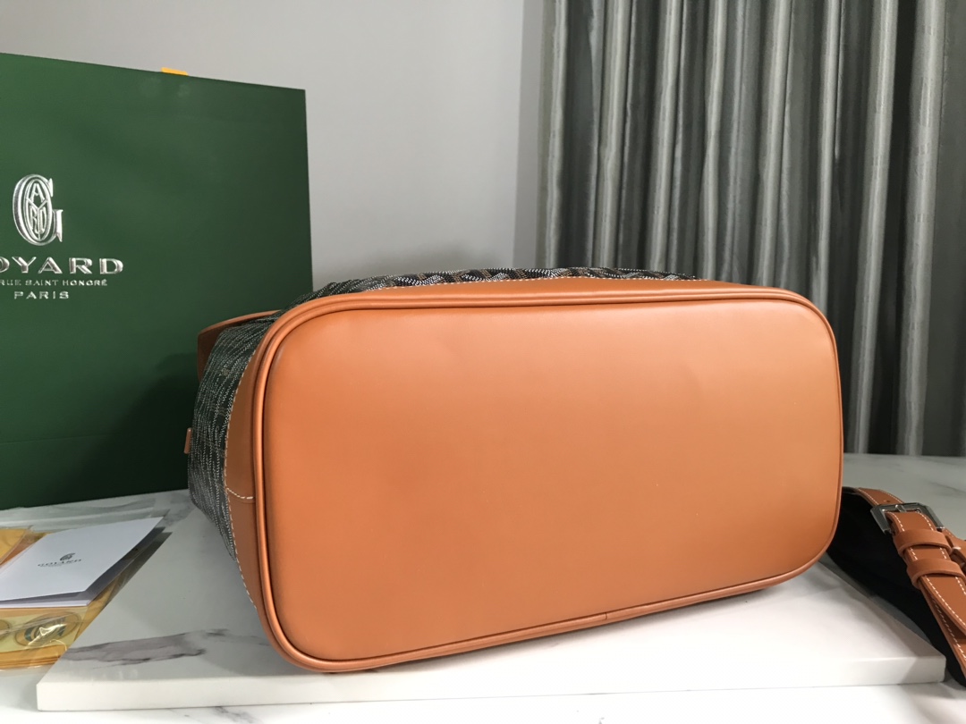 Goyard Alpin Backpack Medium Brown Goyard and Leather