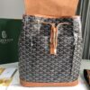 Goyard Alpin Backpack Medium Brown Goyard and Leather