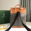 Goyard Alpin Backpack Medium Brown Goyard and Leather