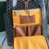 Goyard Alpin Backpack Medium Brown Goyard and Leather