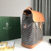 Goyard Alpin Backpack Medium Brown Goyard and Leather
