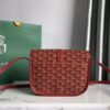 Goyard Belvedere PM Black Bag Women's Crossbody Bag red