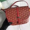 Goyard Belvedere PM Black Bag Women's Crossbody Bag red
