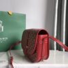 Goyard Belvedere PM Black Bag Women's Crossbody Bag red