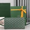 GOYARD Goyardine Monte Carlo Bois Clutch Green 1471954 | FASHIONPHILE