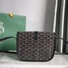Goyard Belvedere PM Black Bag Women's Crossbody Bag Black