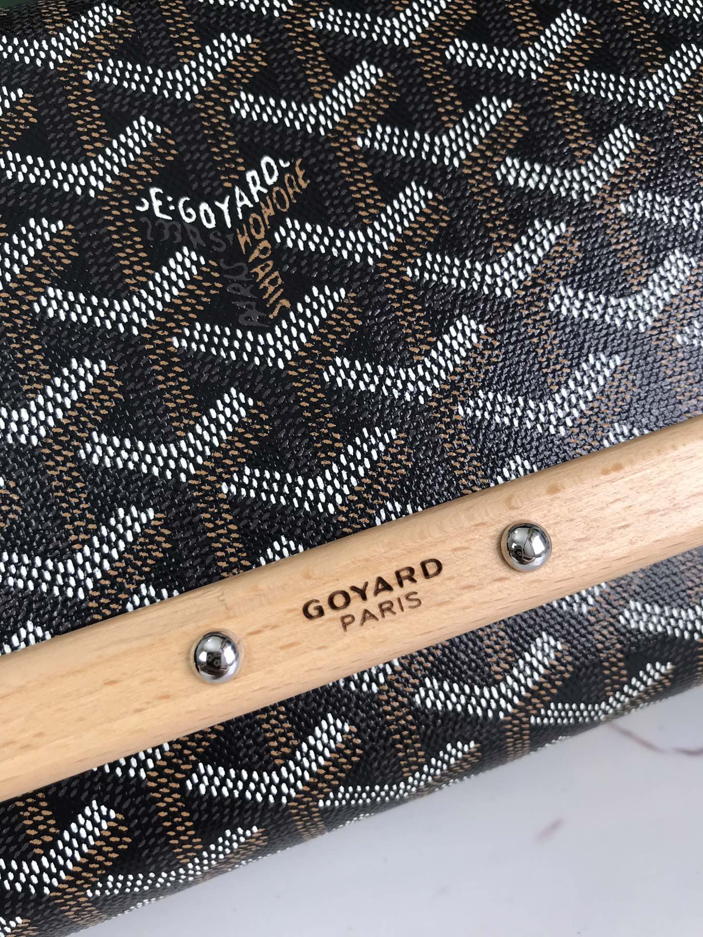Goyard Monte Carlo Bois Clutch Monte Carlo Goyard Goyard