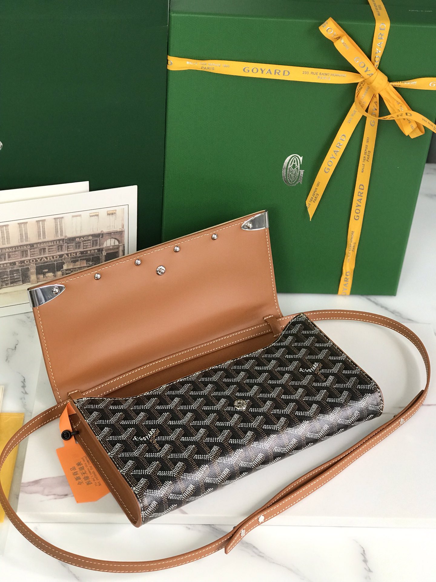 Goyard Monte Carlo Bois Clutch Monte Carlo Goyard Goyard