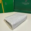 GOYARD Goyardine Jouvence Toiletry Pouch white
