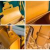 GOYARD Goyardine Structure Mini Saigon Yellow 1314115 MATIGNON  00739