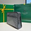 GOYARD Goyardine Jouvence GM Toiletry Pouch Grey 1586014