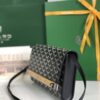Goyard Black/Brown Goyardine Coated Canvas Monte Carlo