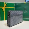 GOYARD Goyardine Jouvence GM Toiletry Pouch Grey 1586014