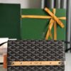 Goyard Black/Brown Goyardine Coated Canvas Monte Carlo