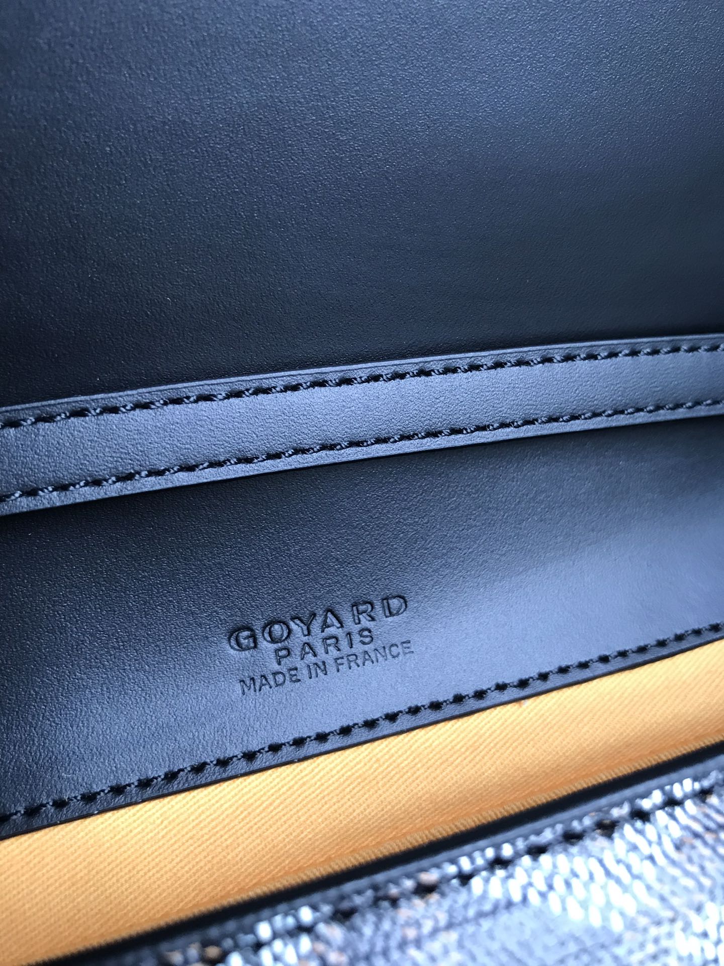 Goyard Black/Brown Goyardine Coated Canvas Monte Carlo
