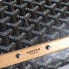 Goyard Black/Brown Goyardine Coated Canvas Monte Carlo