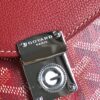 GOYARD Goyardine Calfskin Chypre Wallet Pouch Red
