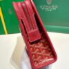 GOYARD Goyardine Jouvence Toiletry Pouch red