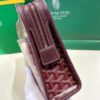 GOYARD Goyardine Jouvence Toiletry Pouch Burgundy