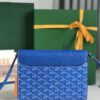 Goyard Goyardine Sky Blue Chypre Wallet-Pouch Palladium Hardware