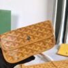 Yellow Goyard Goyardine Saint Louis GM Tote Bag Leather
