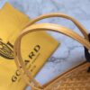 Yellow Goyard Goyardine Saint Louis GM Tote Bag Leather
