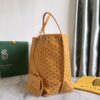 Yellow Goyard Goyardine Saint Louis GM Tote Bag Leather