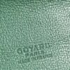 Goyard Green Goyardine Coated Canvas and Leather