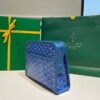 GOYARD Goyardine Jouvence Toiletry Pouch blue