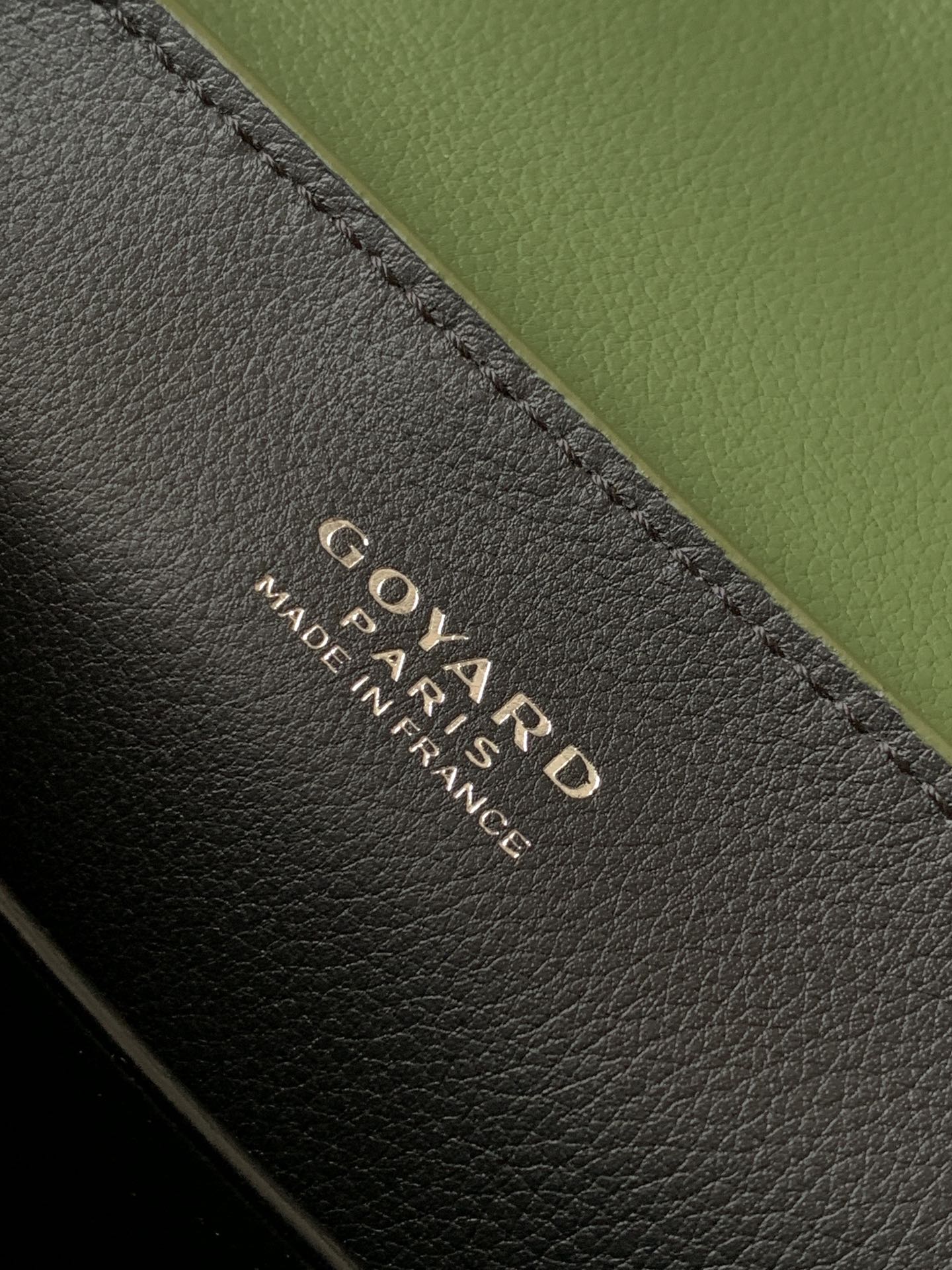 Goyard Saigon Souple Mini Bag Green Goyardine