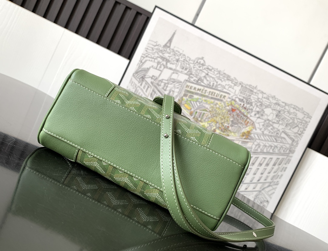 Goyard Saigon Souple Mini Bag Green Goyardine