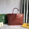 Goyard red Goyardine Coated Canvas and Leather ...