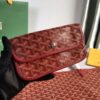 Goyard red Goyardine Coated Canvas and Leather ...