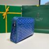 GOYARD Goyardine Jouvence Toiletry Pouch blue